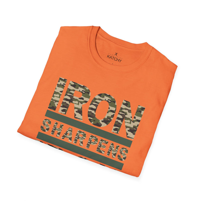 Iron Sharpens Iron Bible Verse Unisex T-Shirt