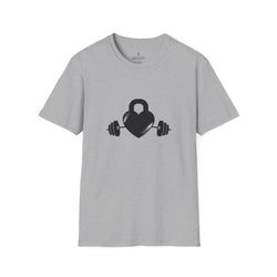 Heart Shape Kettlebell Workout T-Shirt