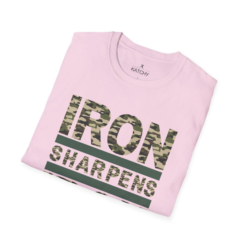 Iron Sharpens Iron Bible Verse Unisex T-Shirt