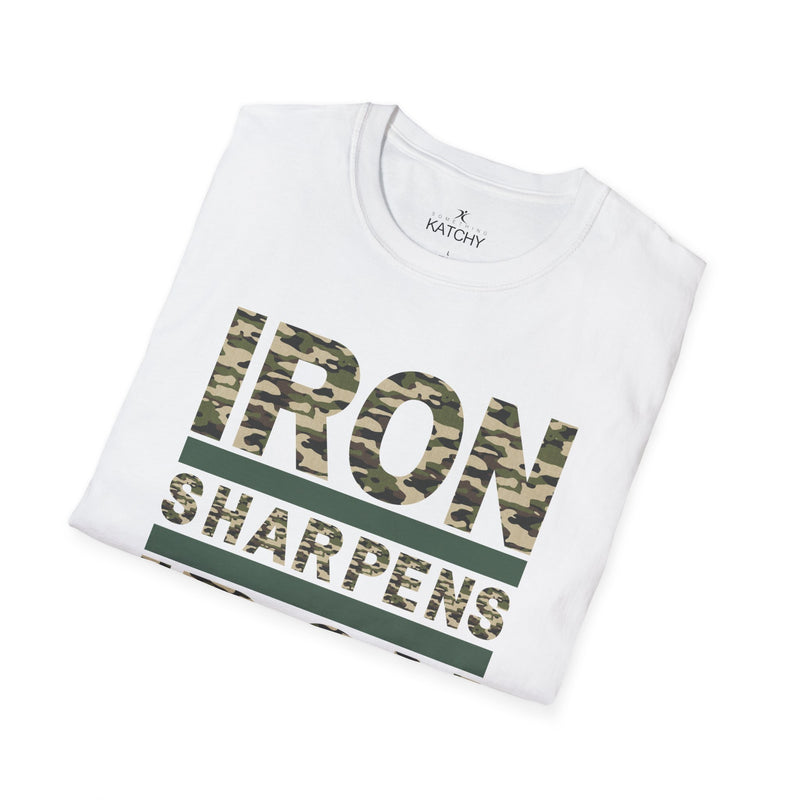 Iron Sharpens Iron Bible Verse Unisex T-Shirt