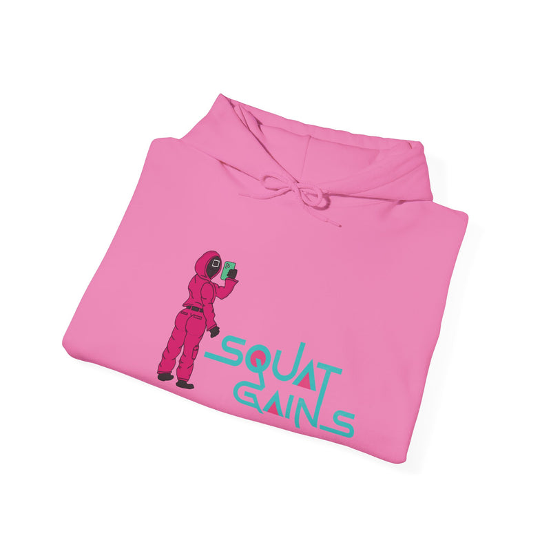 Squid Game Squat Gains Hoodie