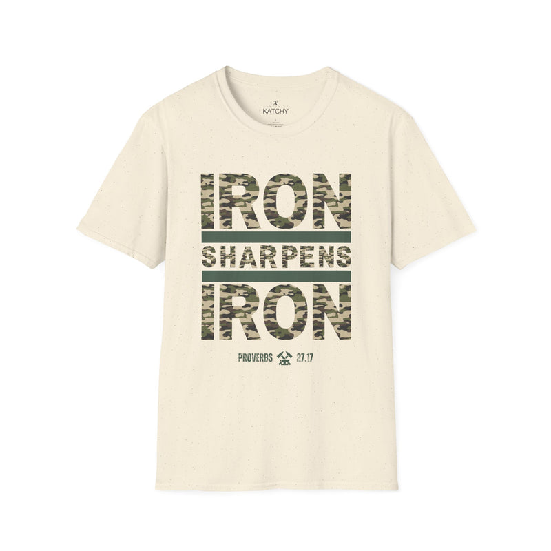 Iron Sharpens Iron Bible Verse Unisex T-Shirt