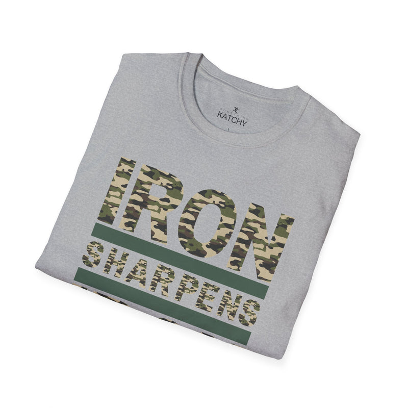 Iron Sharpens Iron Bible Verse Unisex T-Shirt