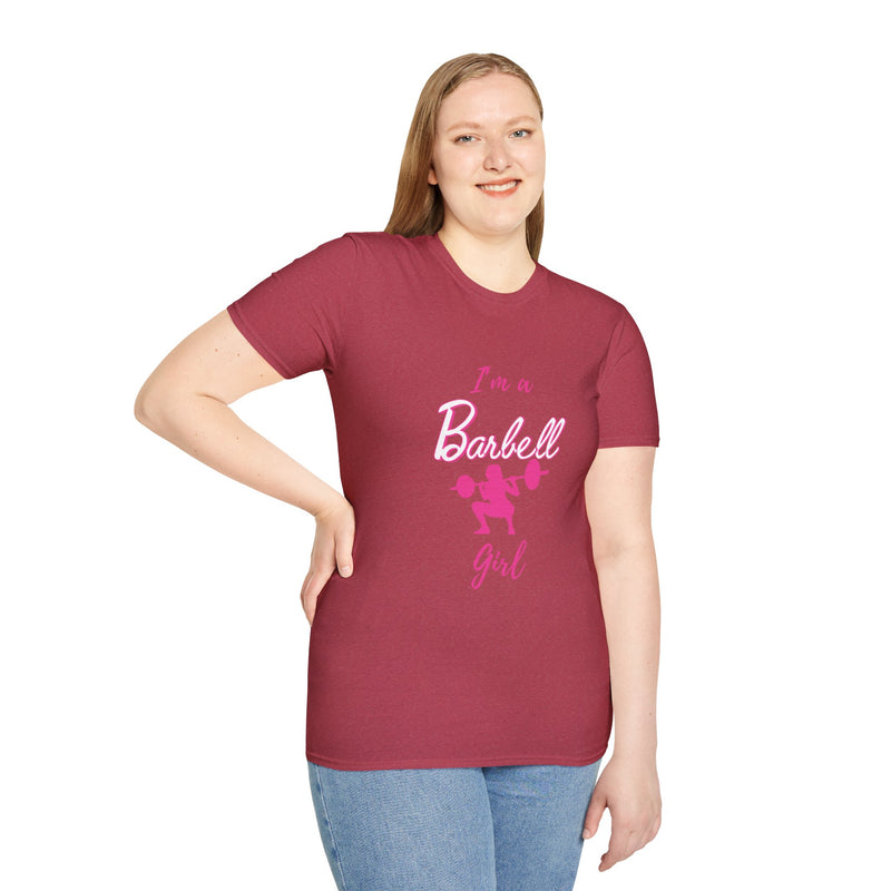 Barbell Girl Workout T-Shirt