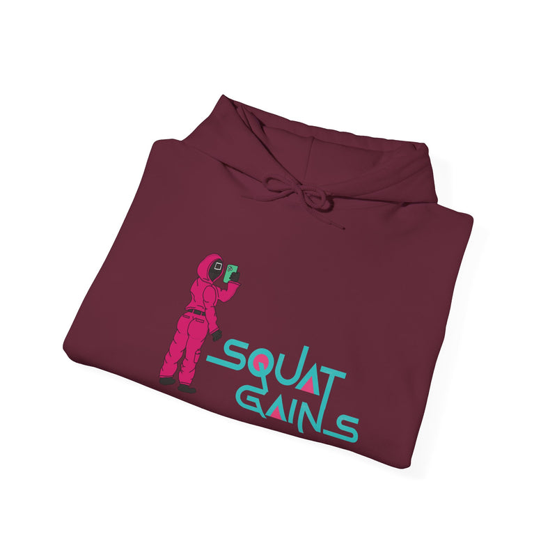 Squid Game Squat Gains Hoodie