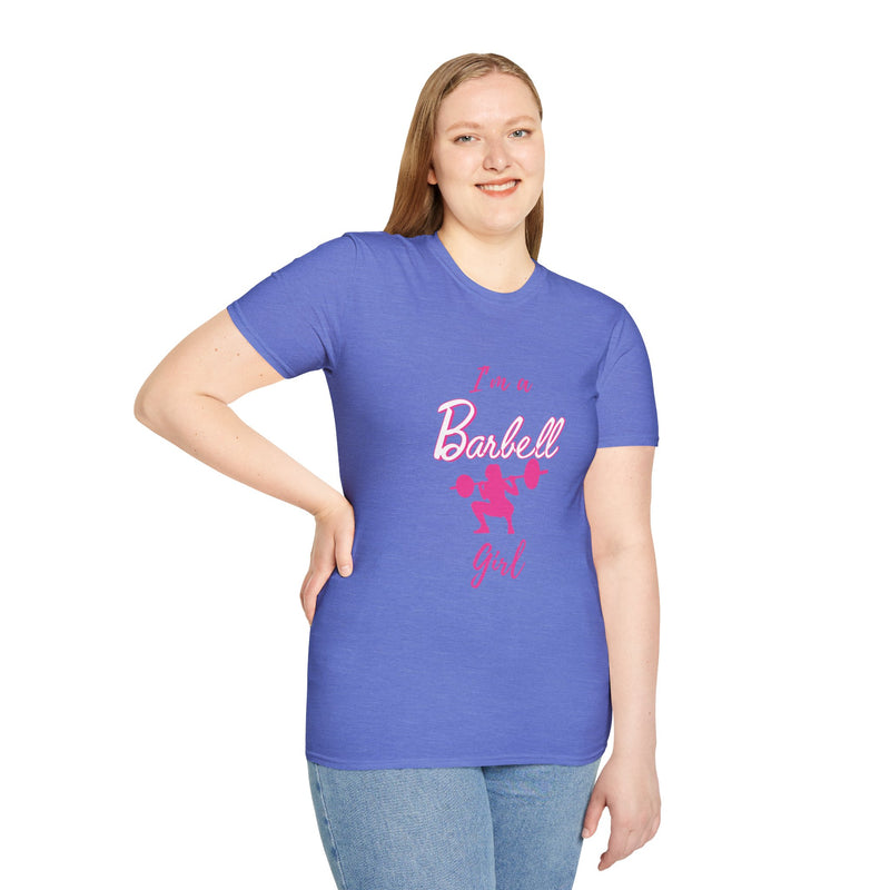 Barbell Girl Workout T-Shirt