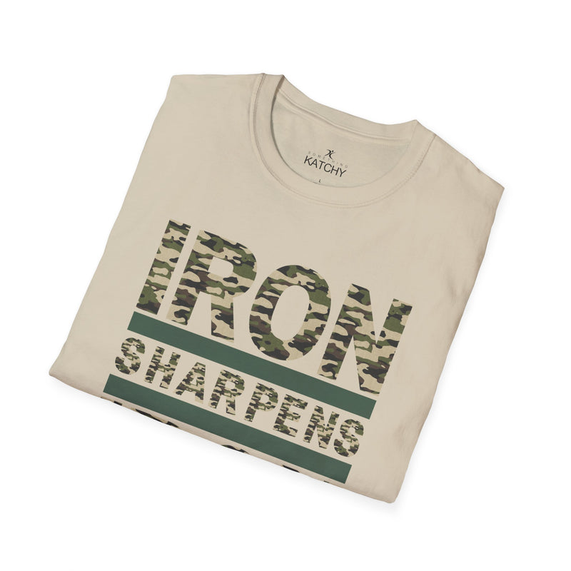 Iron Sharpens Iron Bible Verse Unisex T-Shirt