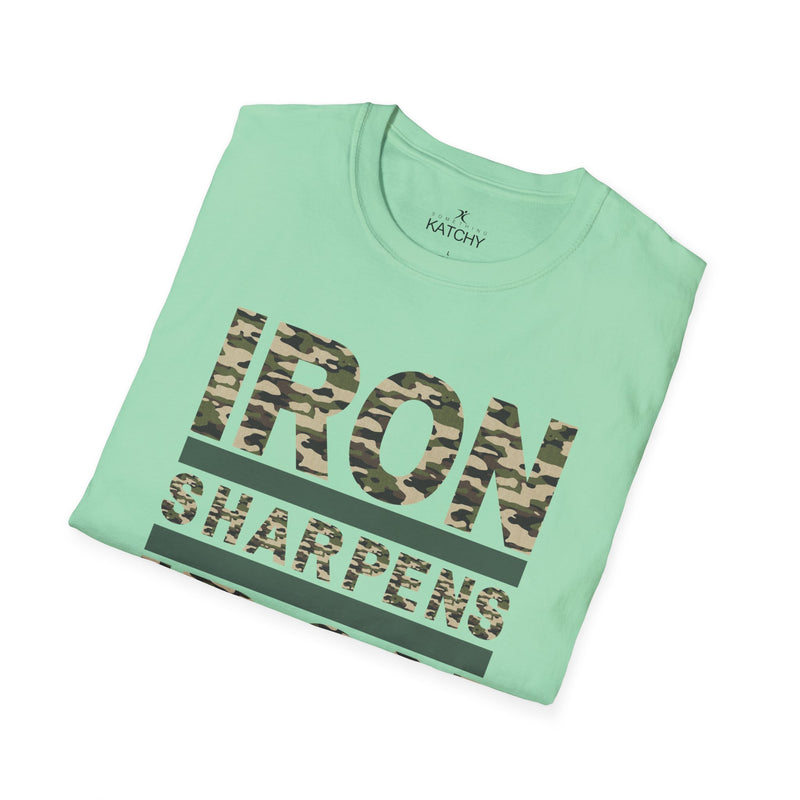 Iron Sharpens Iron Bible Verse Unisex T-Shirt