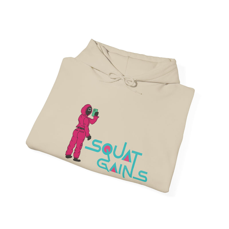 Squid Game Squat Gains Hoodie