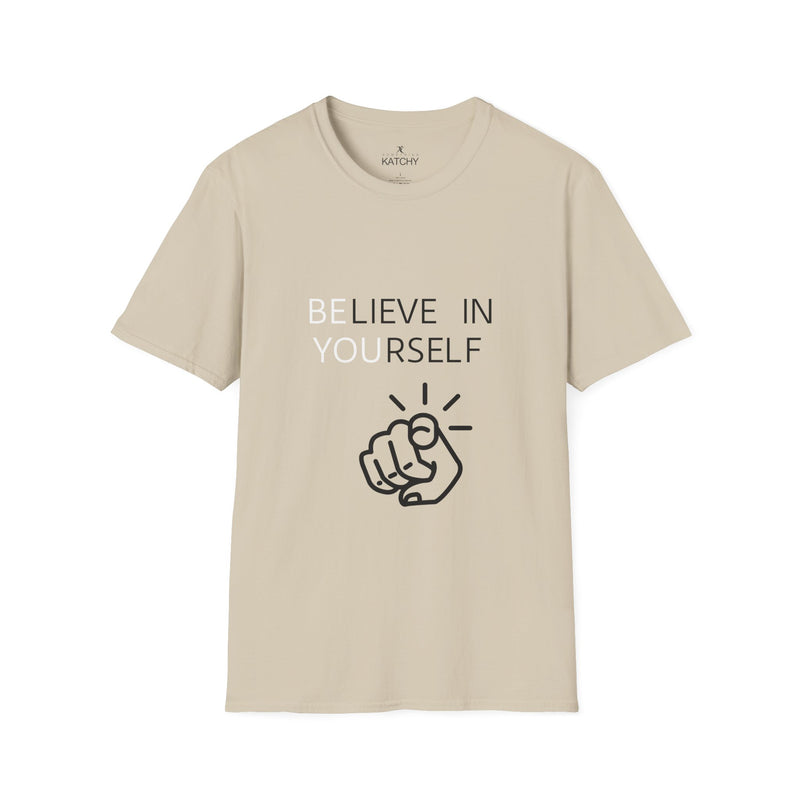 Believe in You Unisex T-Shirt - Workout Inspirational Tee