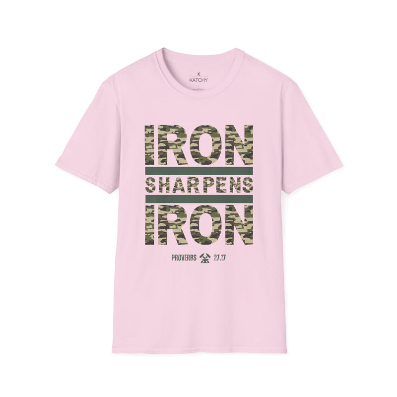 Iron Sharpens Iron Bible Verse Unisex T-Shirt