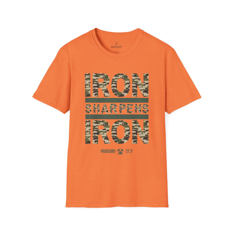 Iron Sharpens Iron Bible Verse Unisex T-Shirt