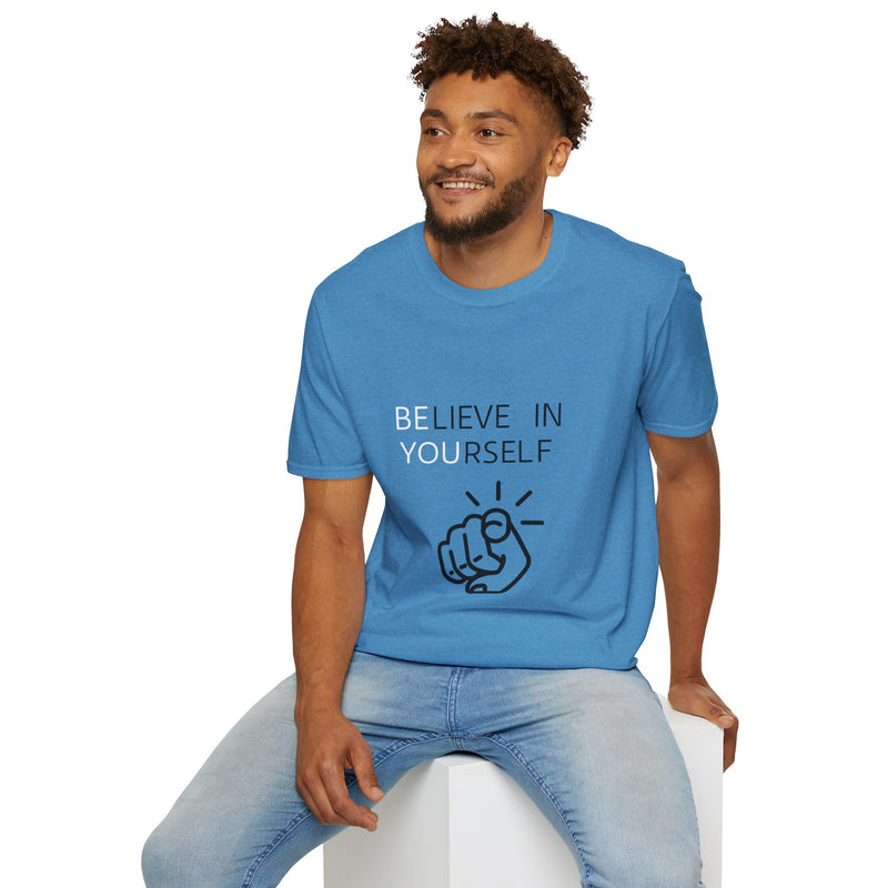 Believe in You Unisex T-Shirt - Workout Inspirational Tee