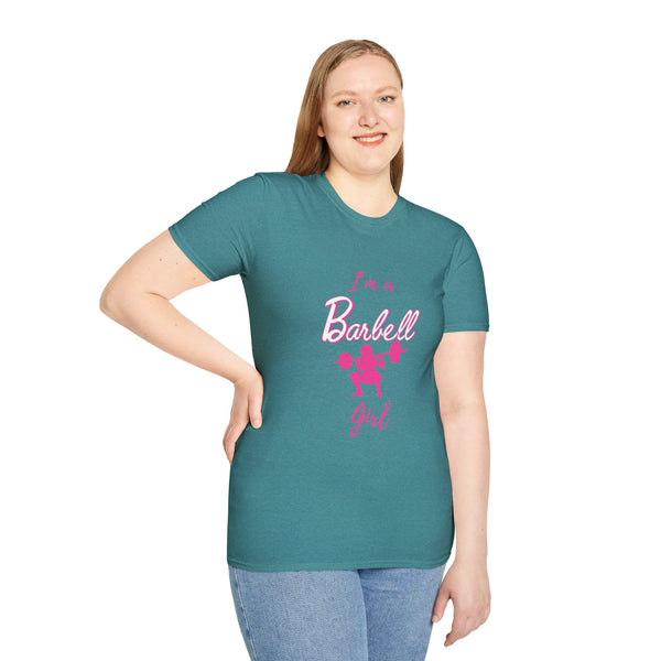 Barbell Girl Workout T-Shirt