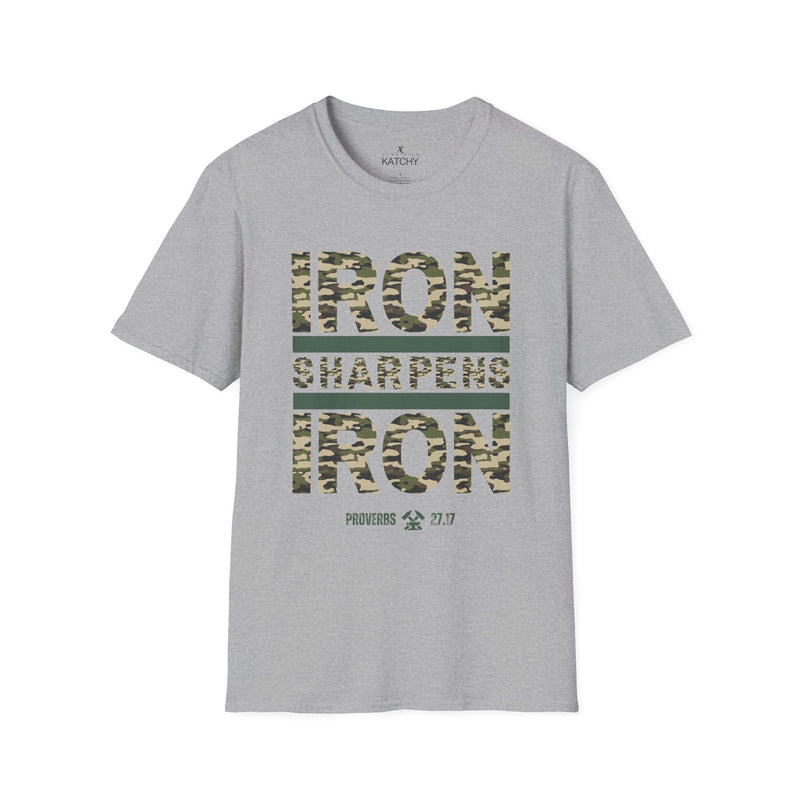 Iron Sharpens Iron Bible Verse Unisex T-Shirt