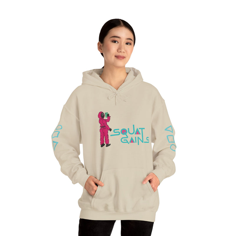 Squid Game Squat Gains Hoodie